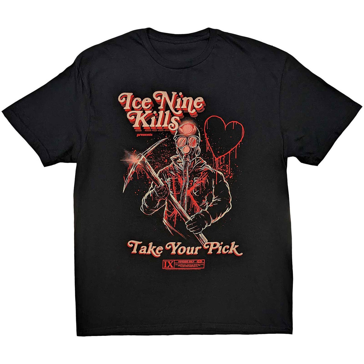 Ice Nine Kills V-Day Miner Slim Fit T-shirt Front