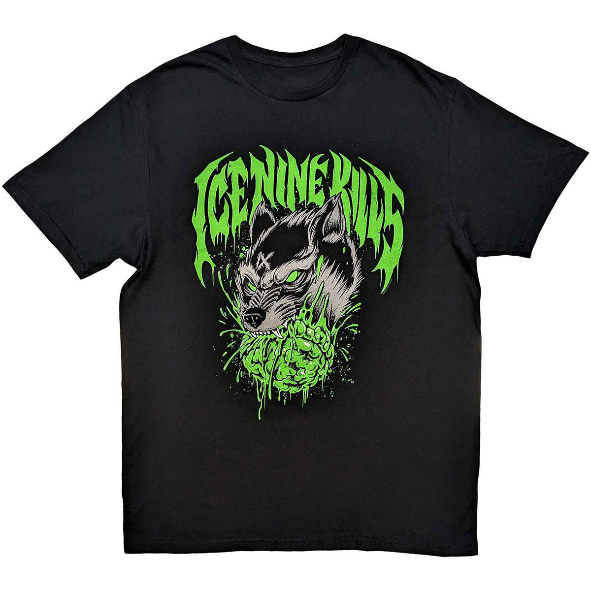 Ice Nine Kills Wolf Slim Fit T-shirt Front