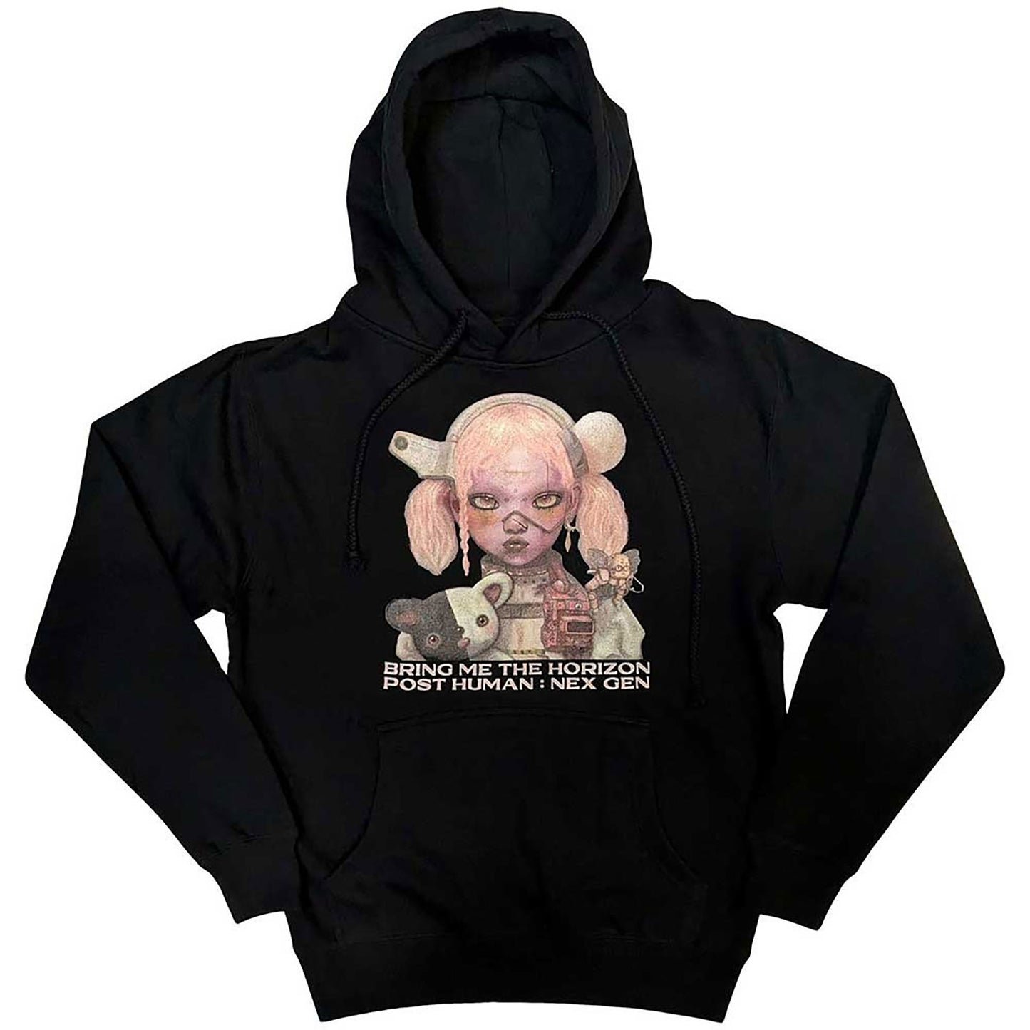 Bring Me The Horizon Nex Gen Cover Hooded Sweatshirt Front
