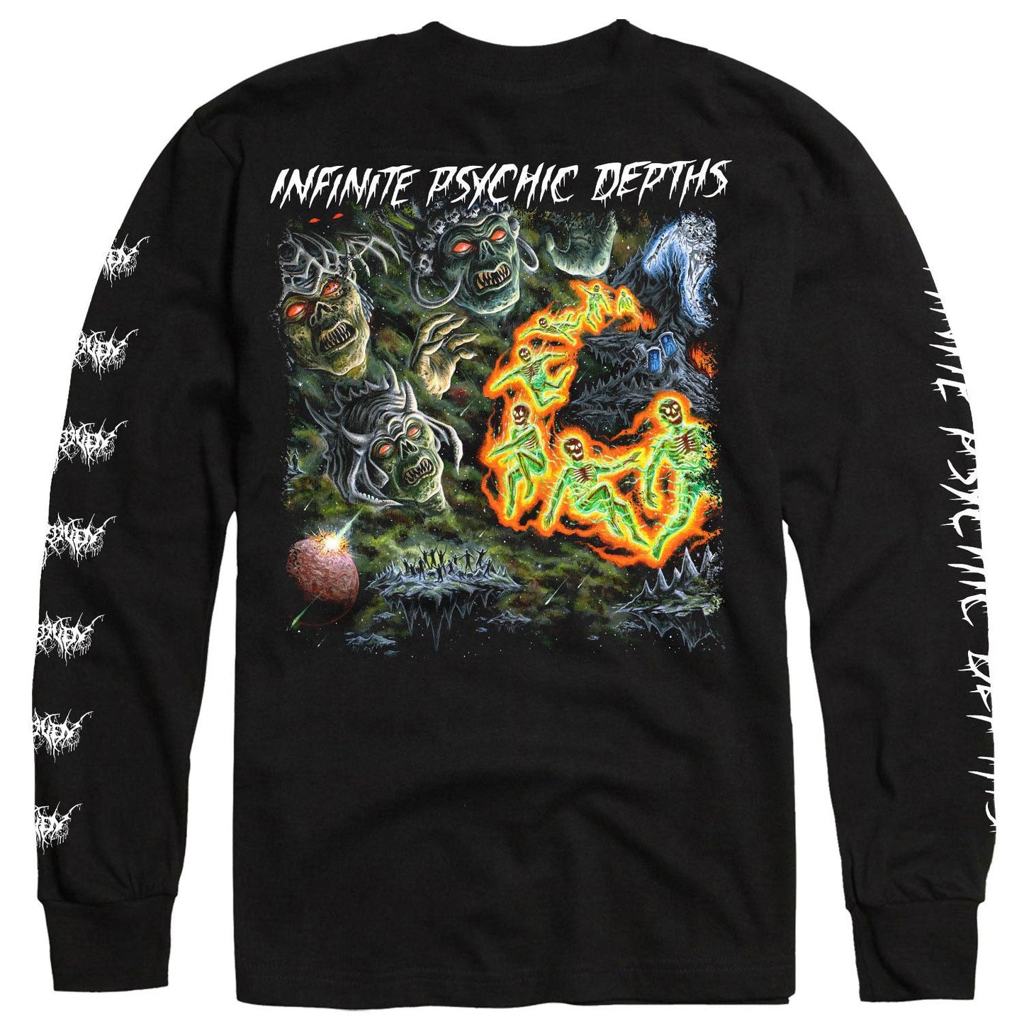 Outer Heaven Infinite Psychic Depths Long Sleeve Back