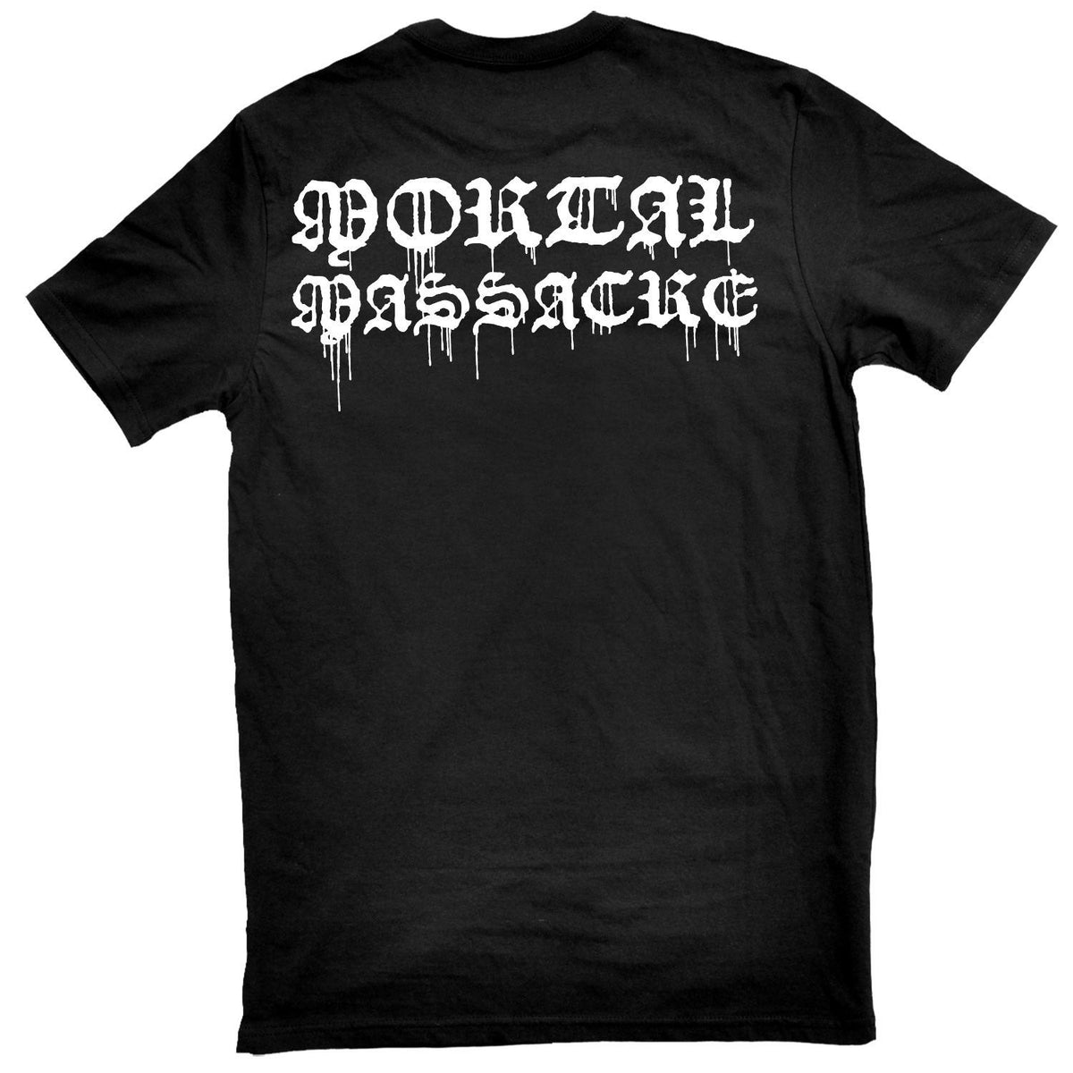 Mortician Mortal Massacre T-shirt Back