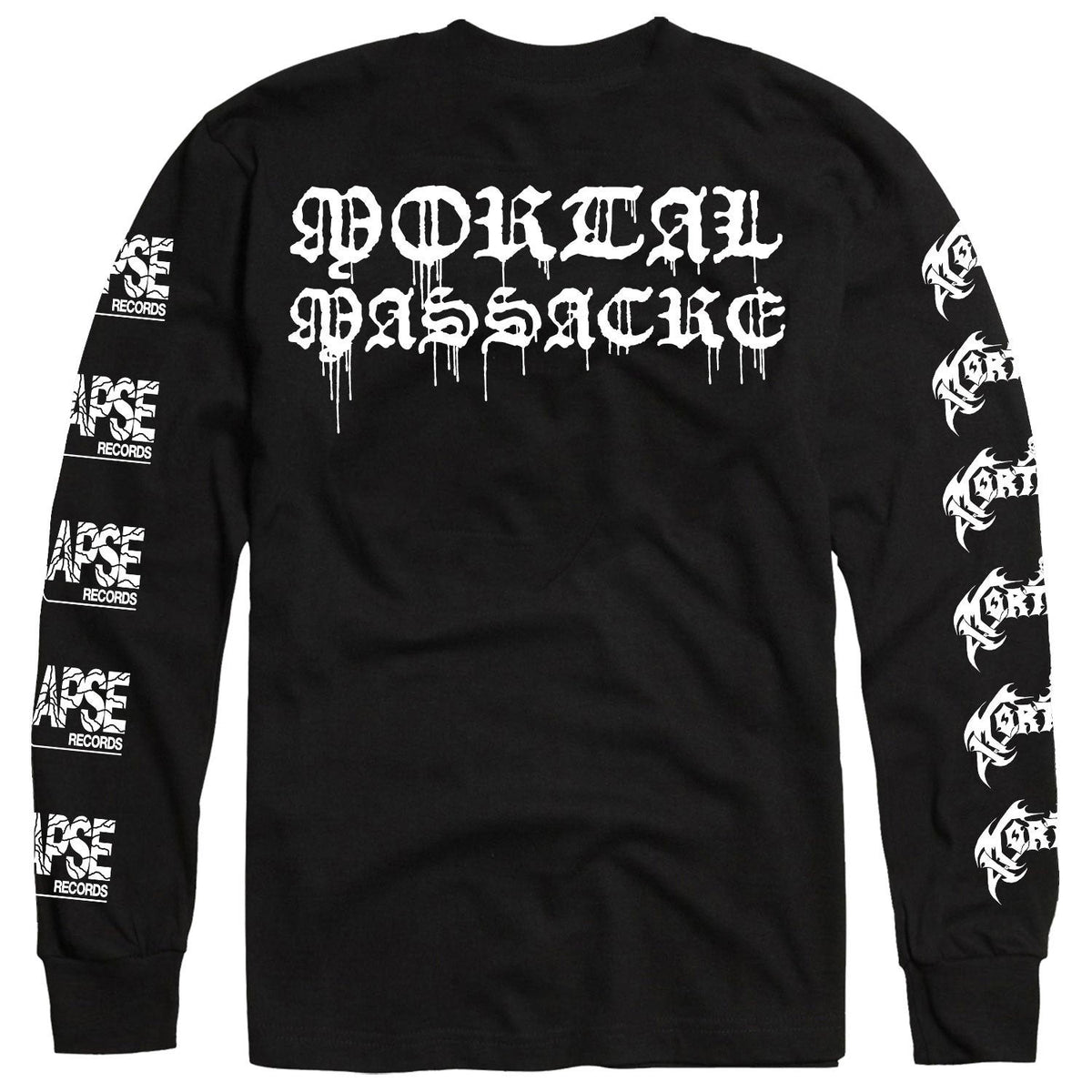 Mortician Mortal Massacre Long Sleeve Back