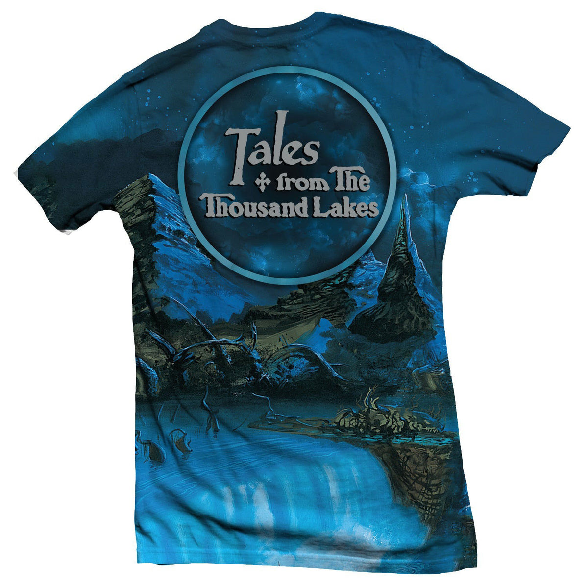 Amorphis Tales From The Thousand Lakes All Over Print Sublimation T-shirt Back