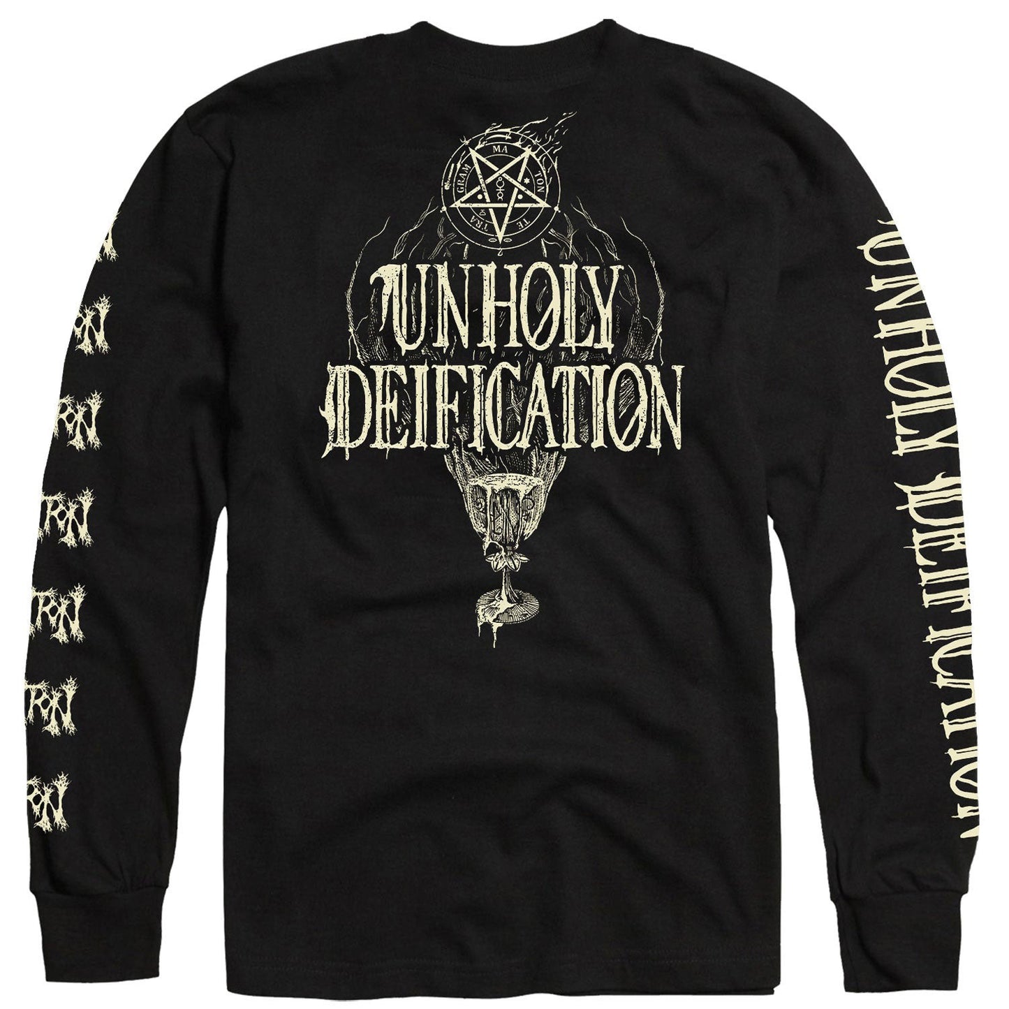 Incantation Unholy Deification Long Sleeve Back