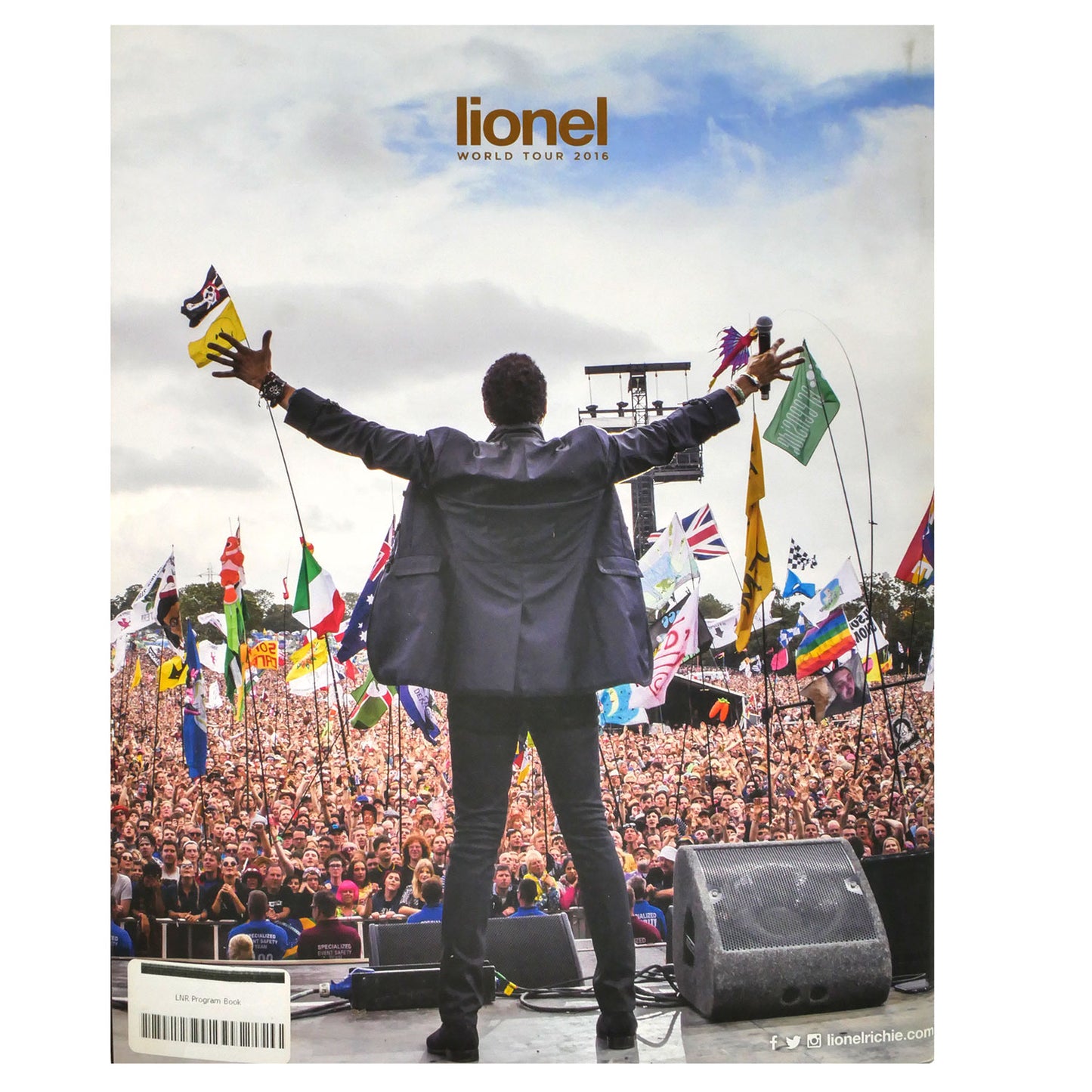 lionel World Tour 2016 Tour Book