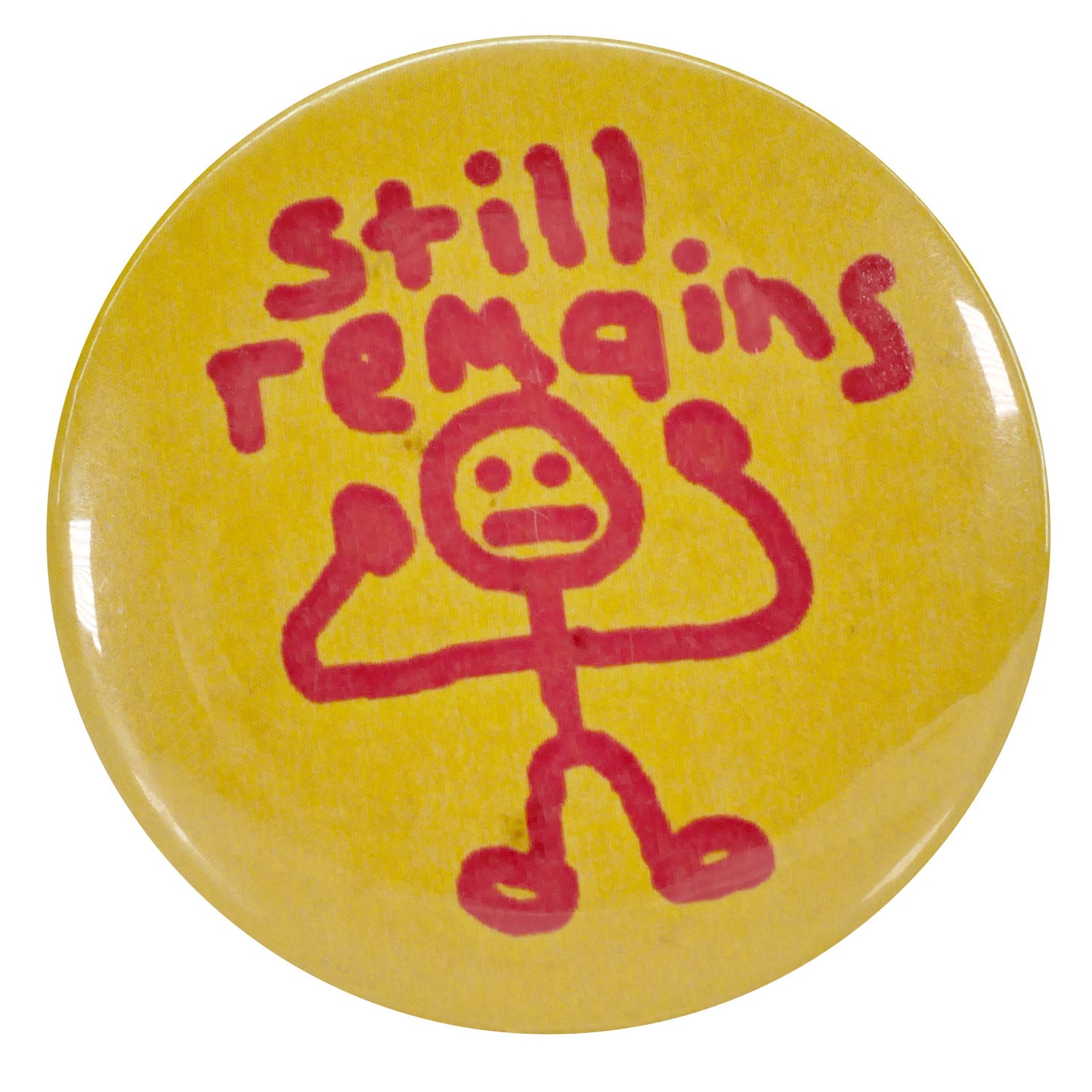 Stick Figure Button Button