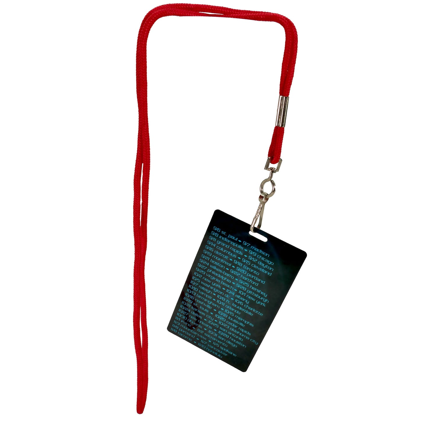 Lateralus Tour Lanyard