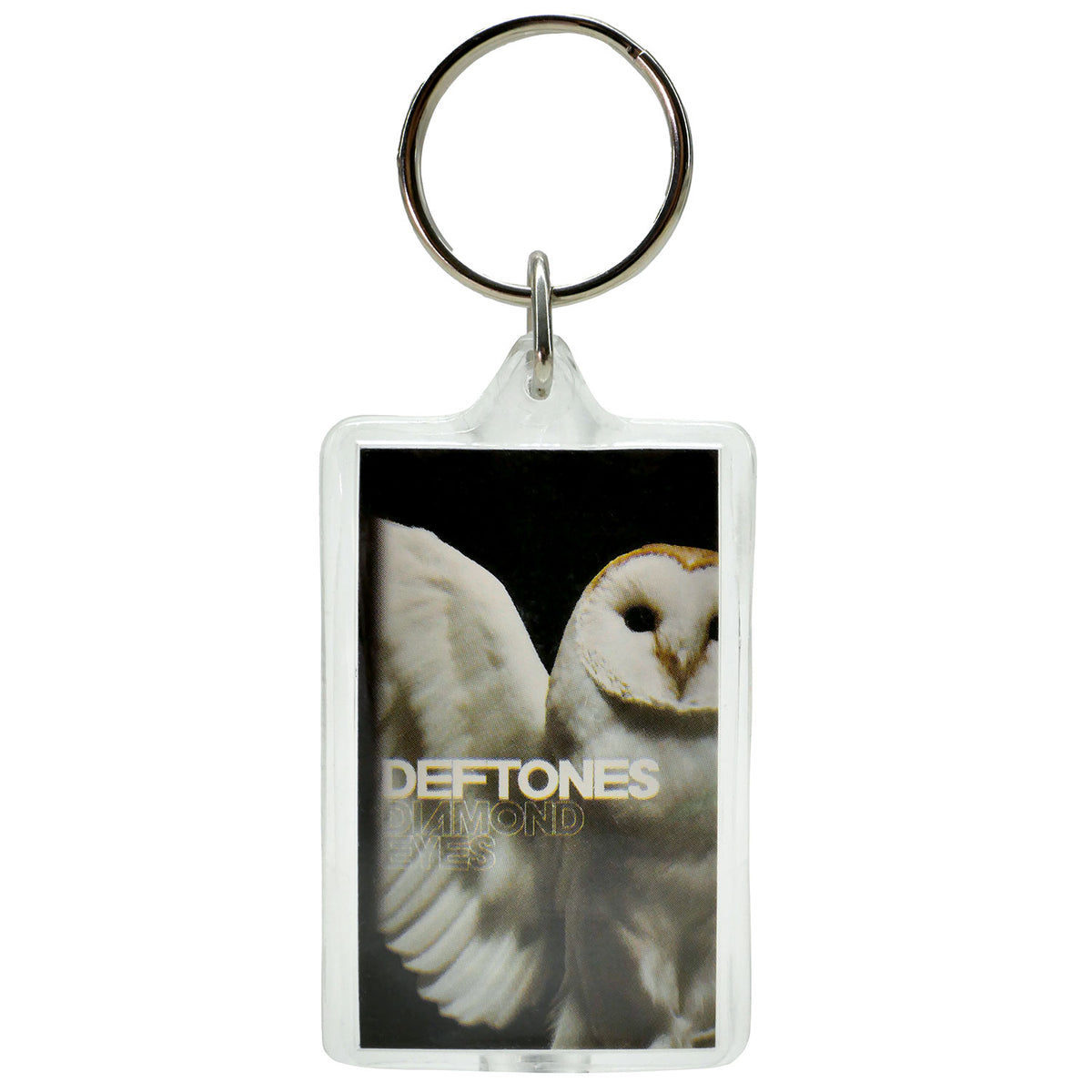 Deftones Diamond Eyes Tour 2010 Plastic Key Chain Back