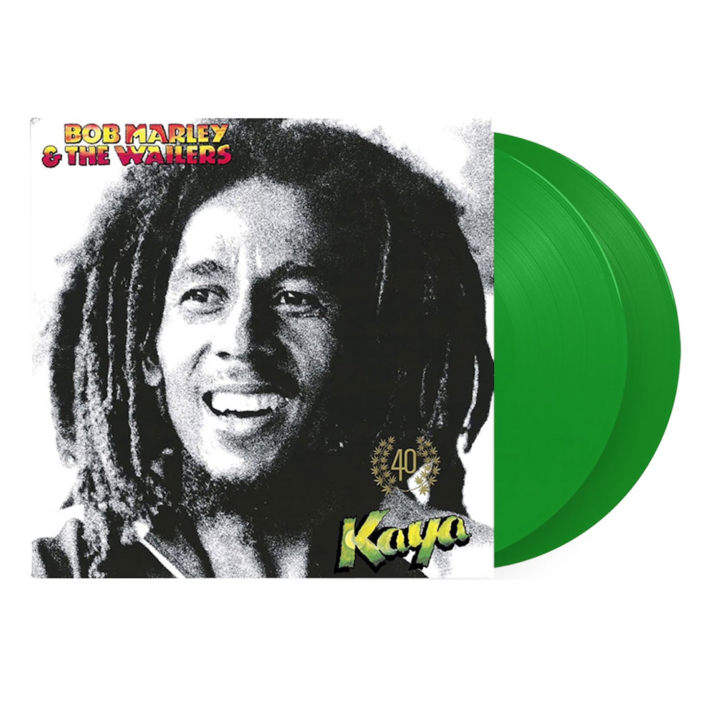 Bob Marley Kaya Deluxe Fortieth Anniversary Edition (Green Vinyl) Vinyl Front