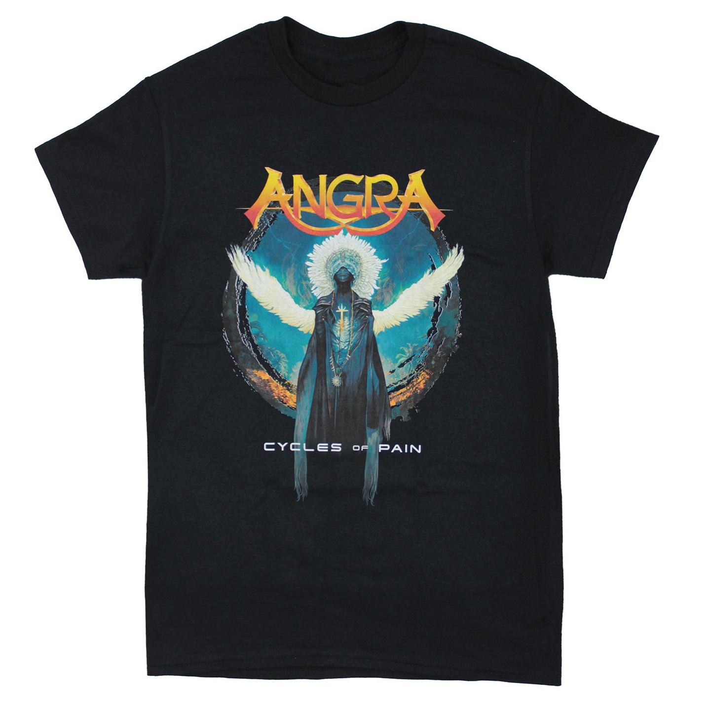 Angra Cycles Of Pain T-shirt Front