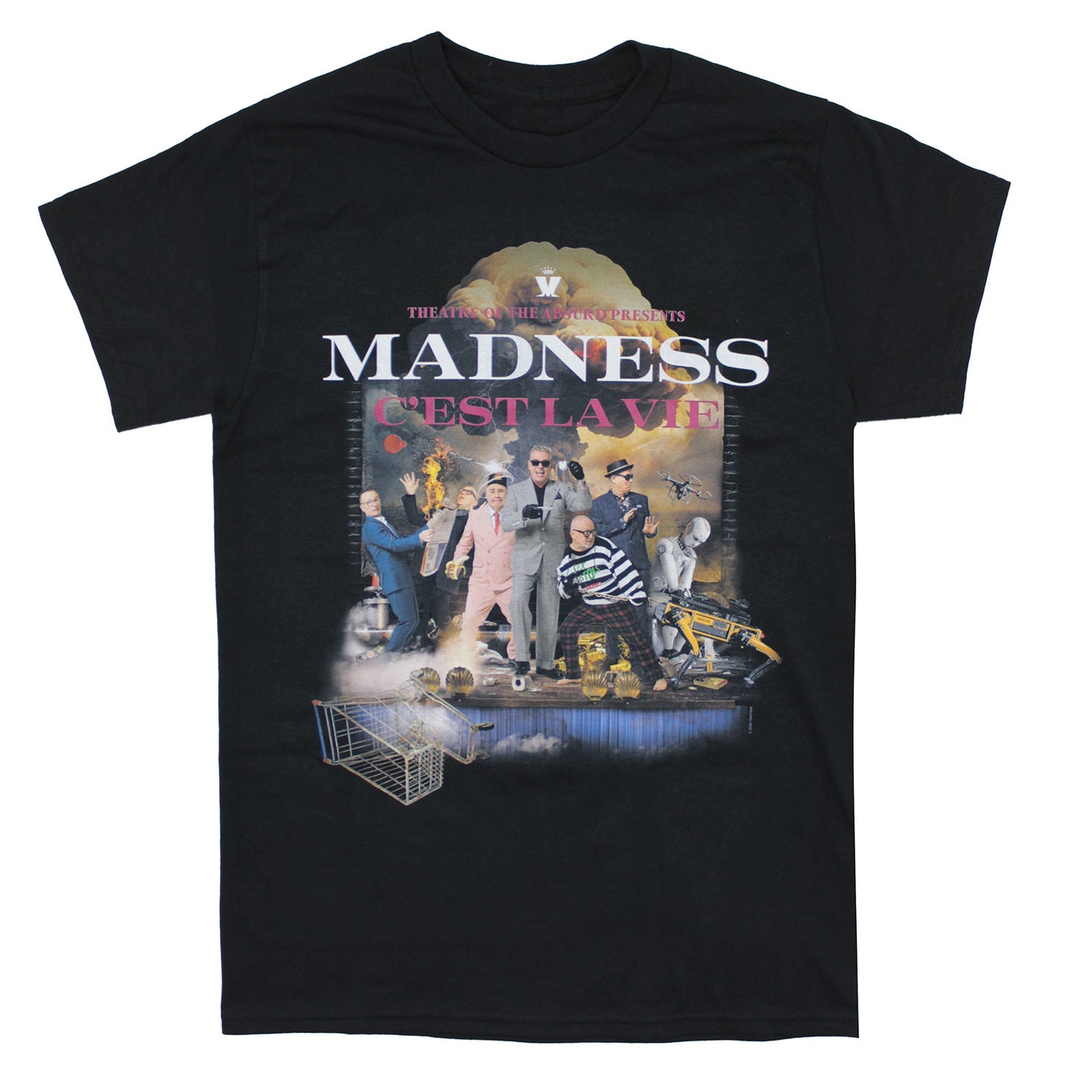 Madness Theater of the Absurd T-shirt Front