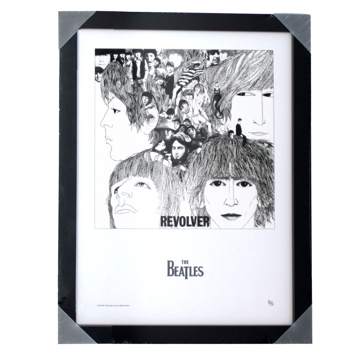 Beatles Revolver Framed Print Framed Wall Art Front