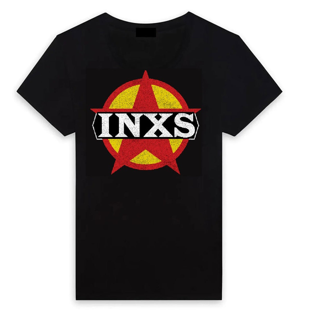 INXS Vintage Star Logo T-shirt Front