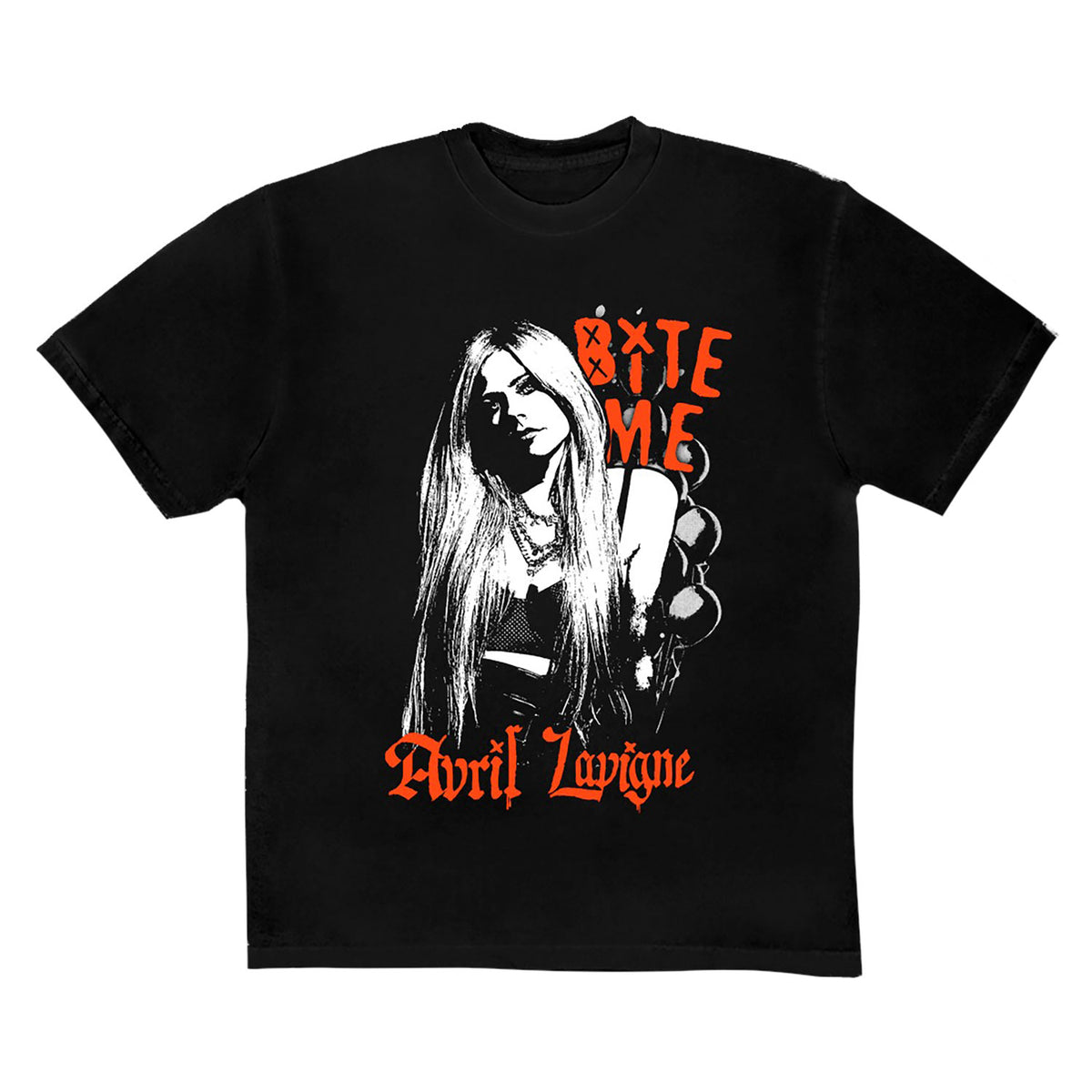 Avril Lavigne Bite Me T-shirt Front