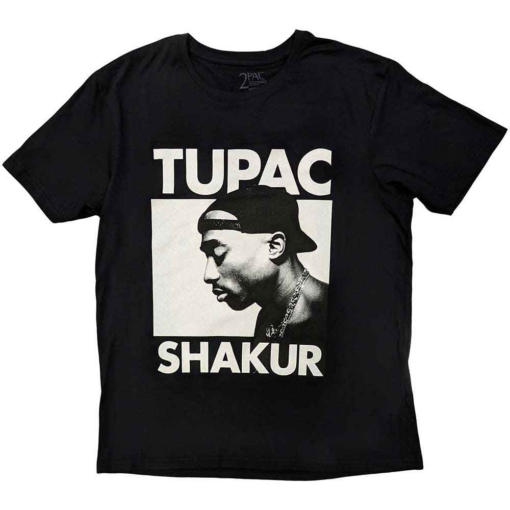 Tupac Eyes Closed T-shirt Front