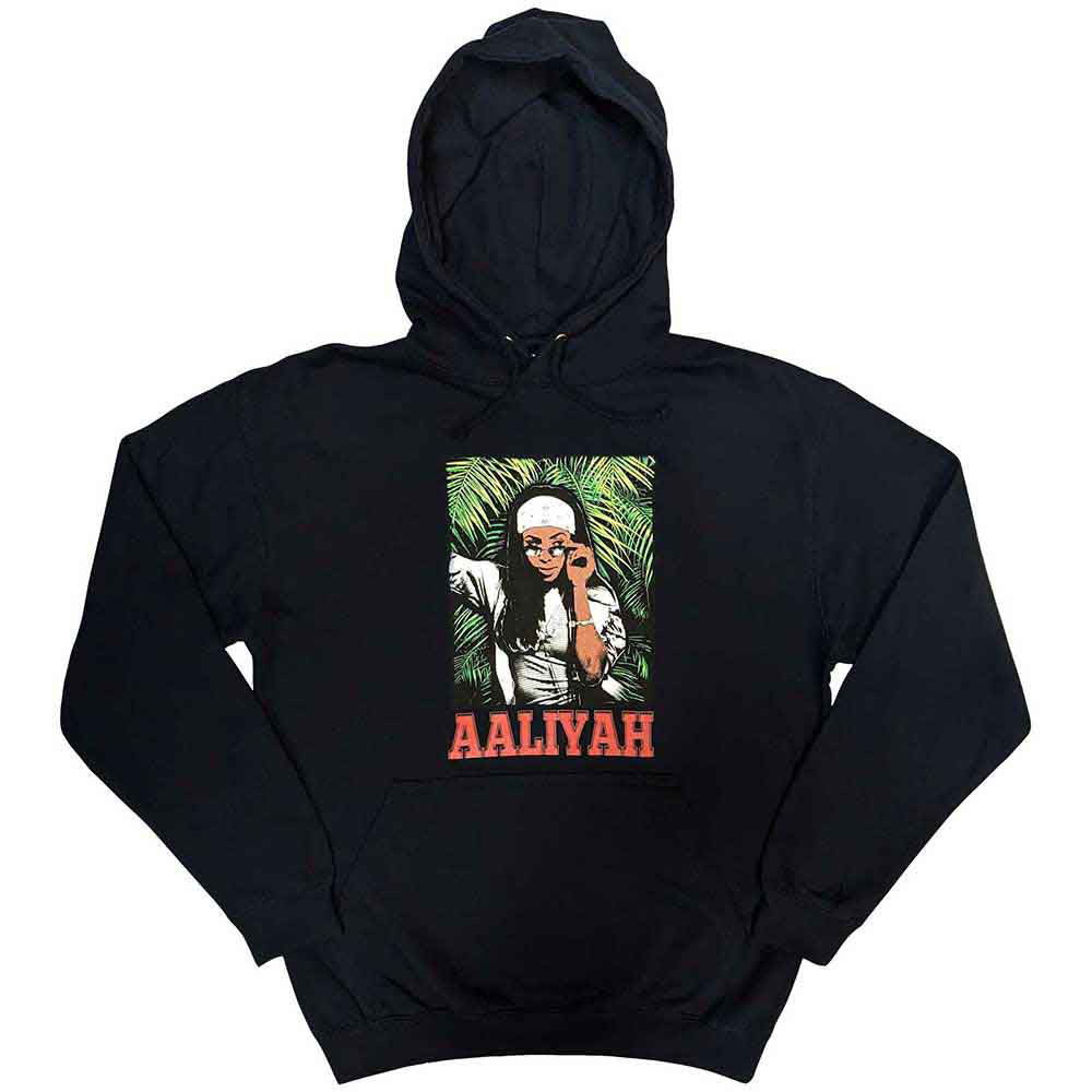 Aaliyah Foliage Hooded Sweatshirt Front
