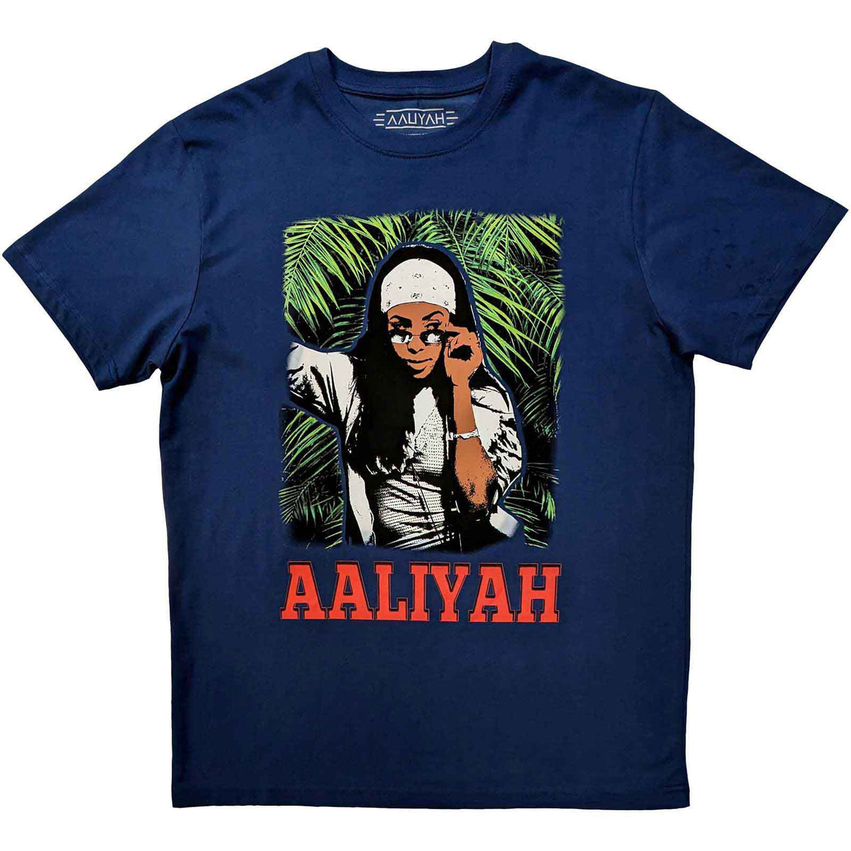 Aaliyah Foliage T-shirt Front