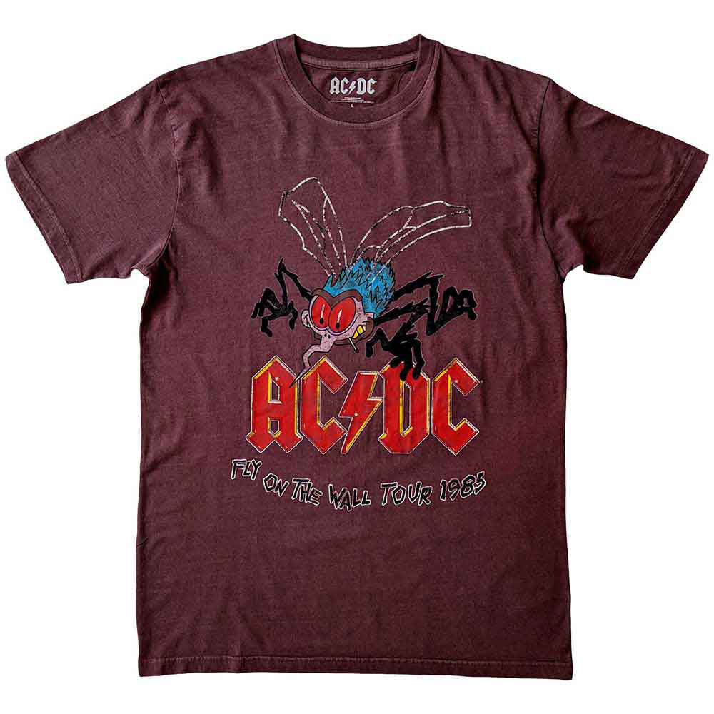 AC/DC Fly On The Wall Tour T-shirt Front