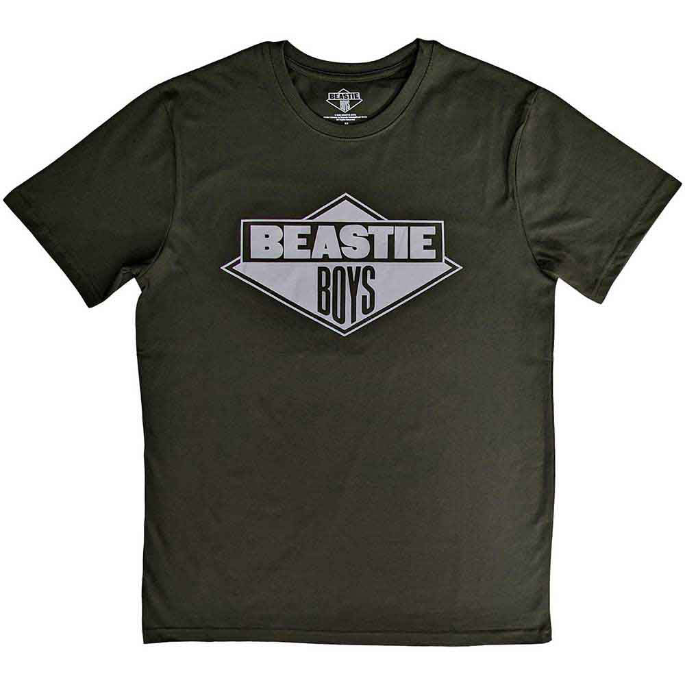 Beastie Boys Black & White Logo T-shirt Front