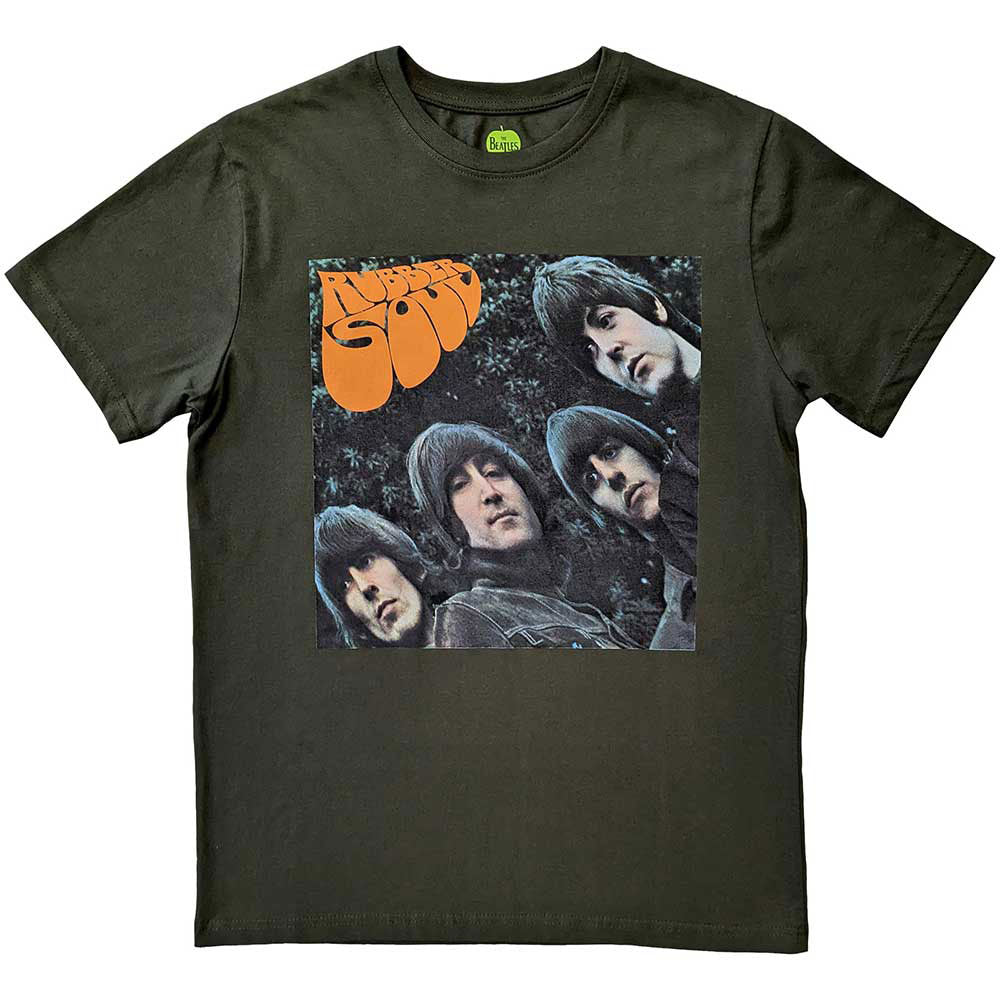 Beatles Rubber Soul Album Cover T-shirt Front