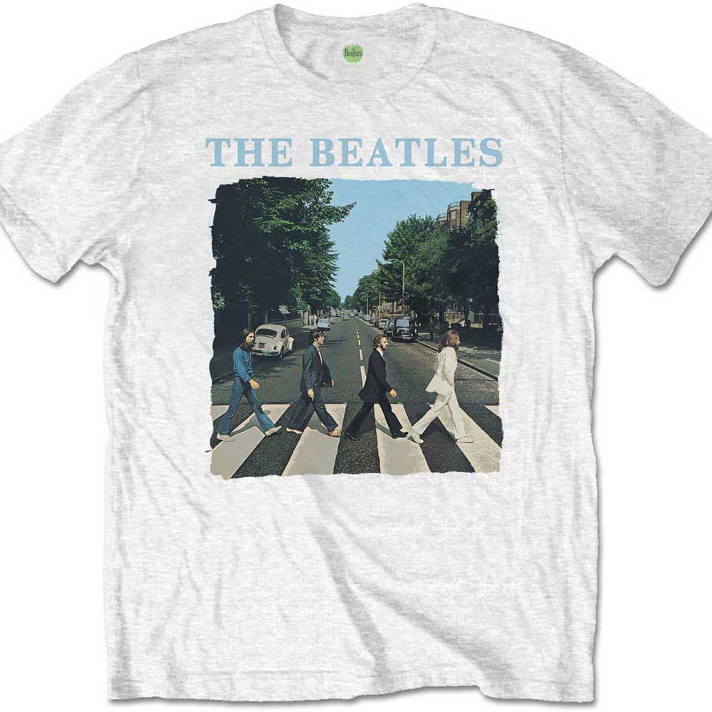 Beatles Abbey Road & Logo T-shirt Front