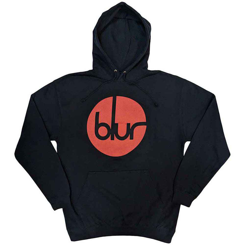 Blur Circle Logo Hooded Sweatshirt Front
