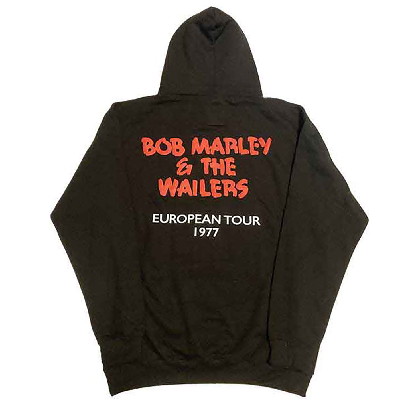Bob Marley Exodus Wailers European Tour '77 Hooded Sweatshirt Back