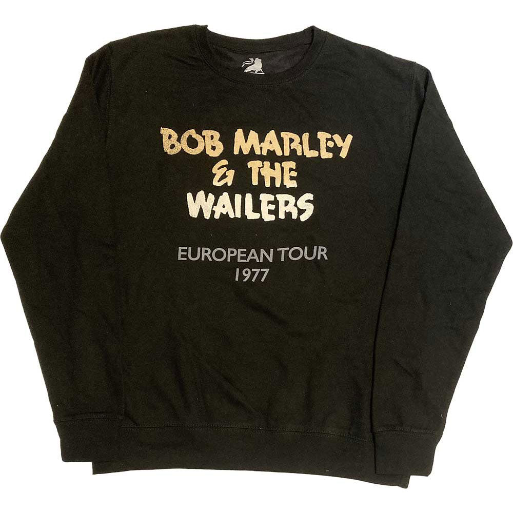 Bob Marley Wailers European Tour '77 Sweatshirt Front