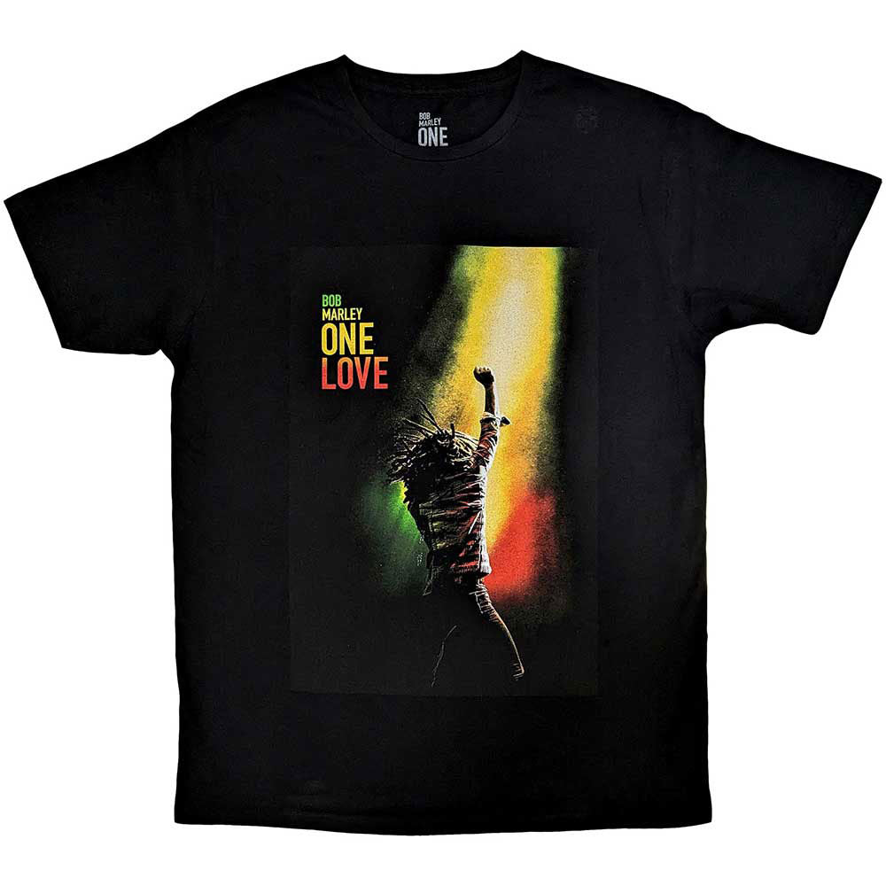 Bob Marley One Love Movie Poster T-shirt Front