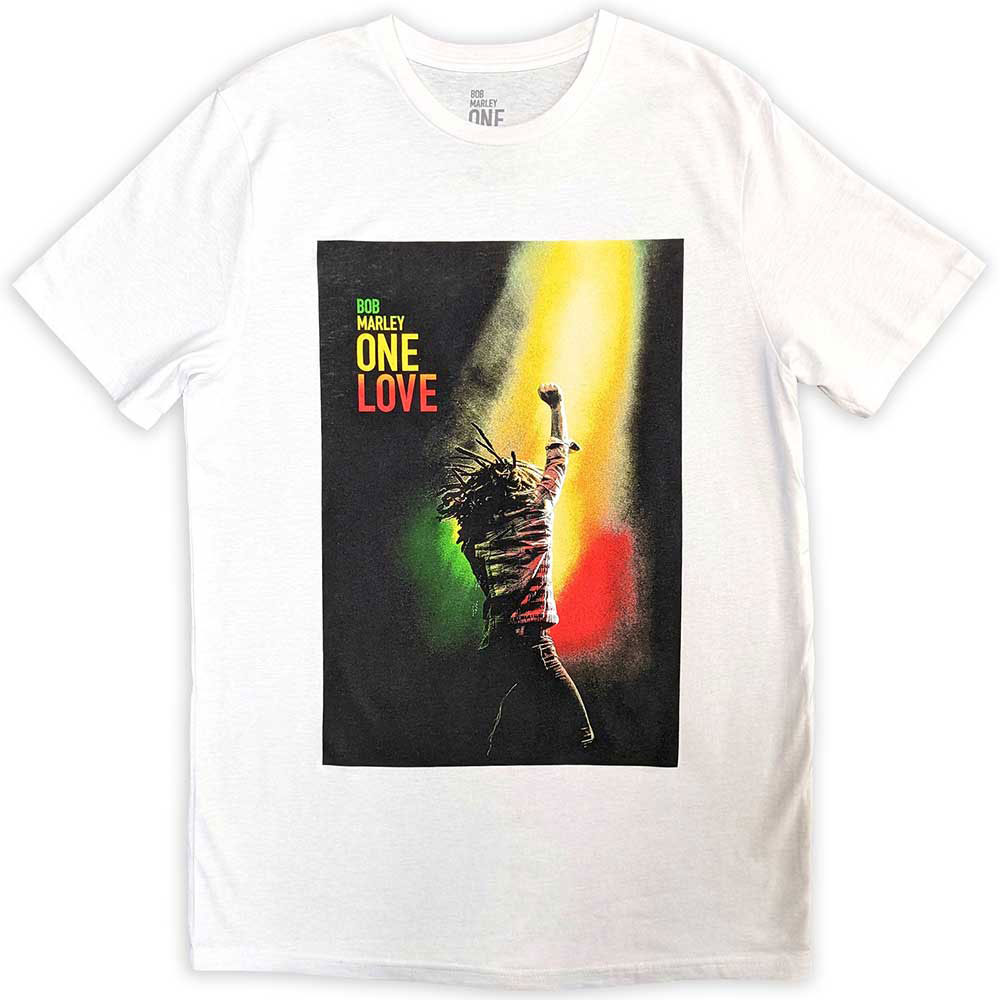 Bob Marley One Love Movie Poster T-shirt Front