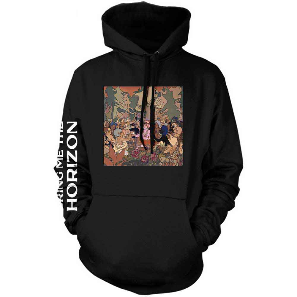 Bring Me The Horizon Phsh Cover Hooded Sweatshirt Front