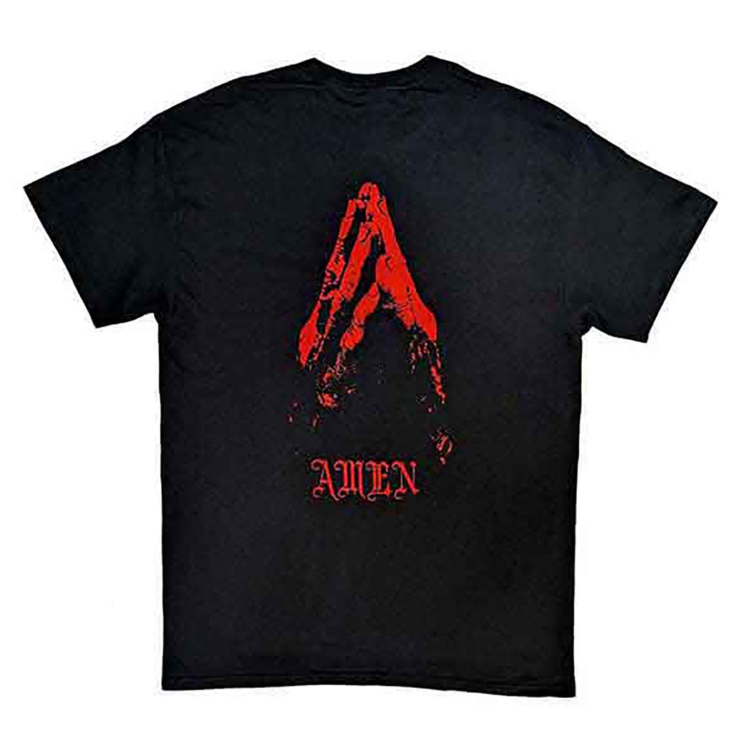 Bring Me The Horizon Praying Amen T-shirt Back