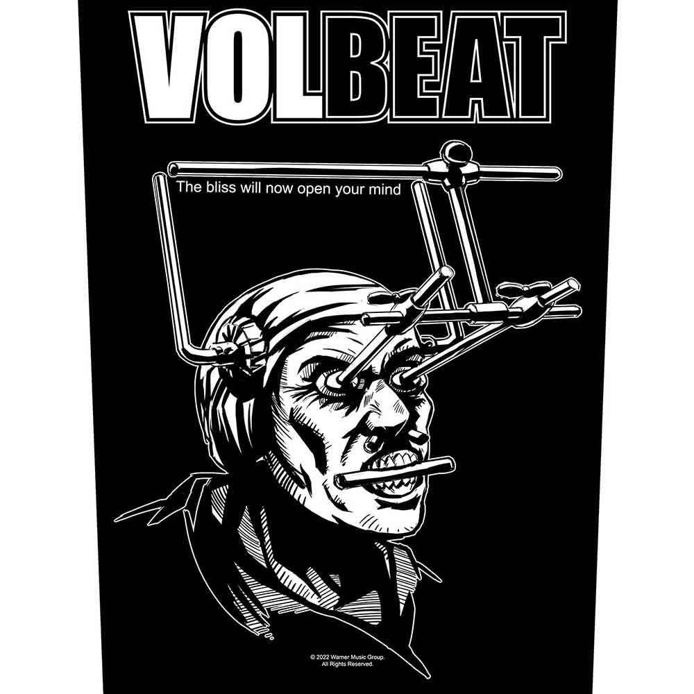 Volbeat Open Your Mind Back Patch Front