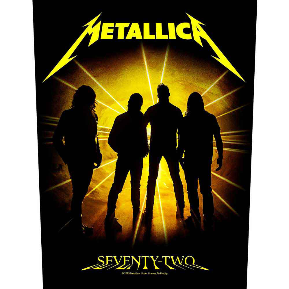 Metallica 72 Seasons Back Patch Front