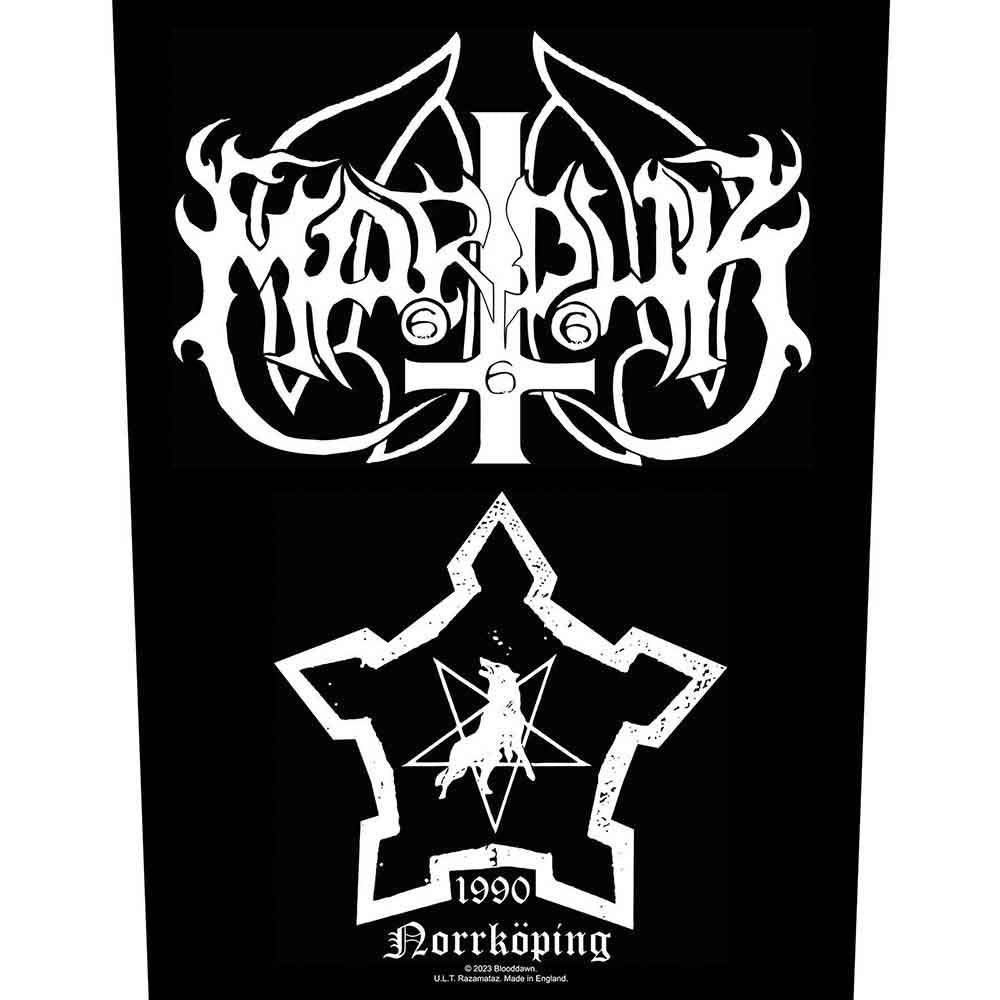 Marduk Norrkoping Back Patch Front