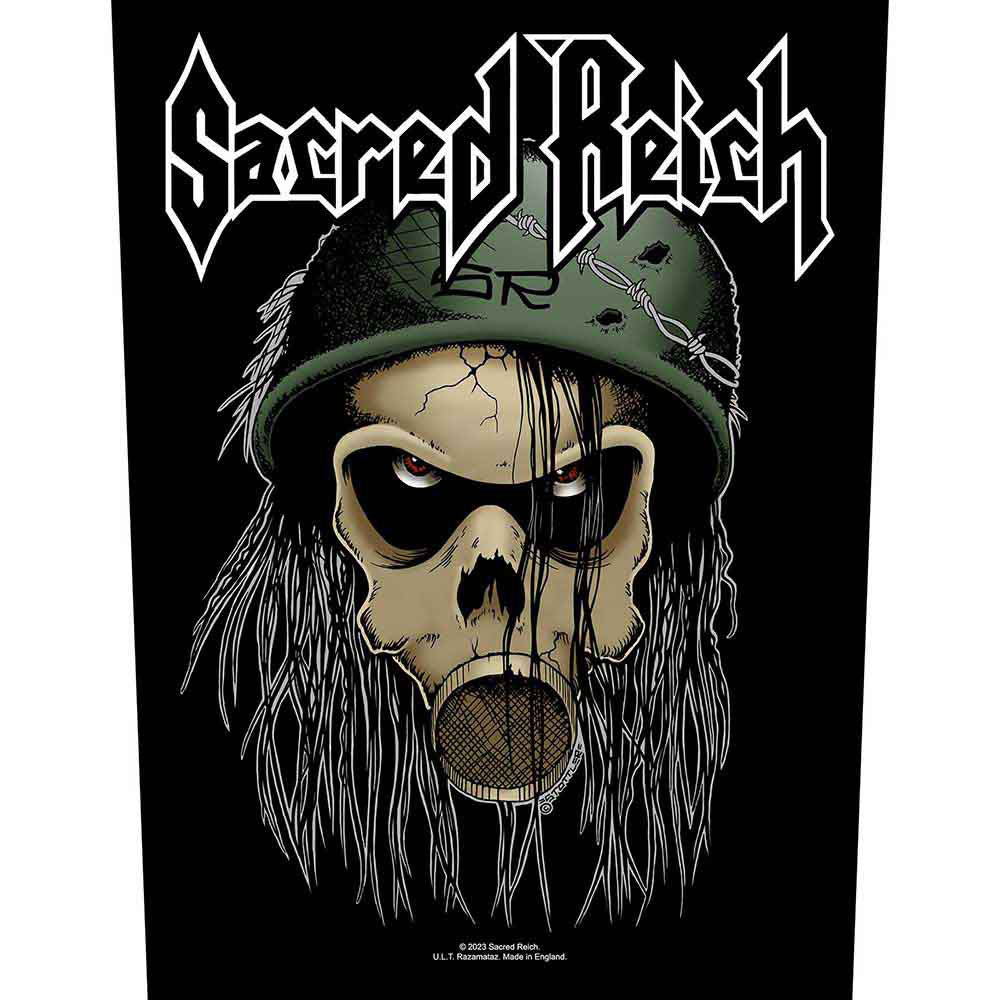 Sacred Reich Od Back Patch Front