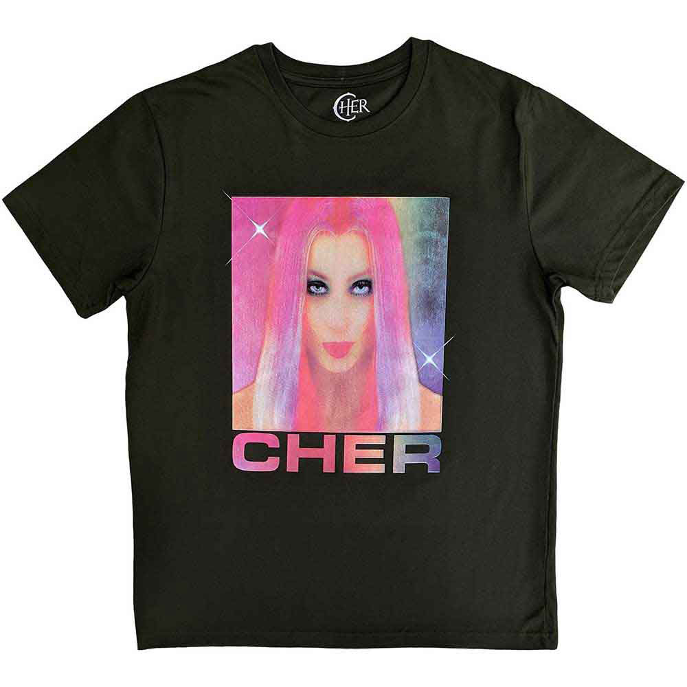 Cher Pink Hair T-shirt Front