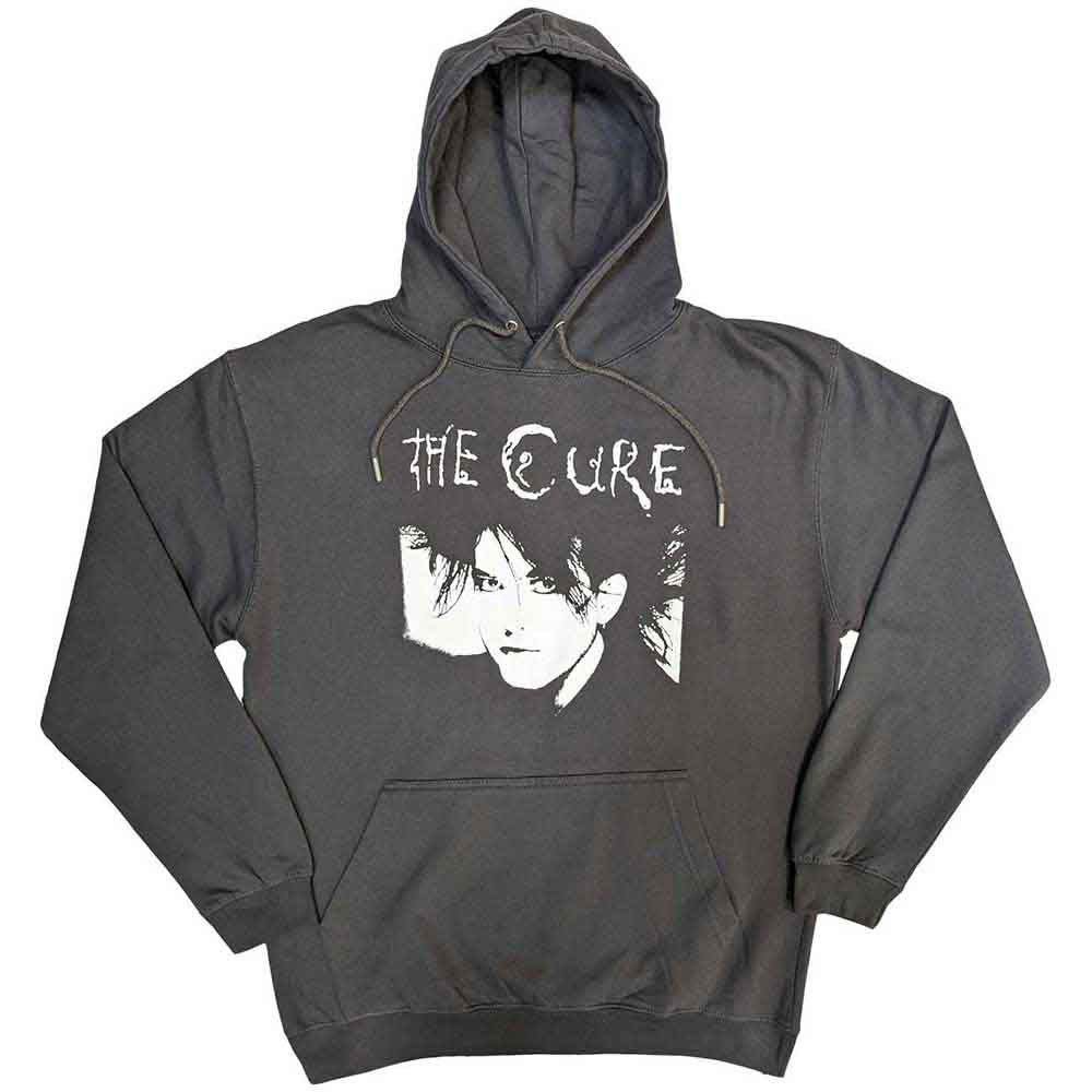Cure Robert Illustration Hooded Sweatshirt Front