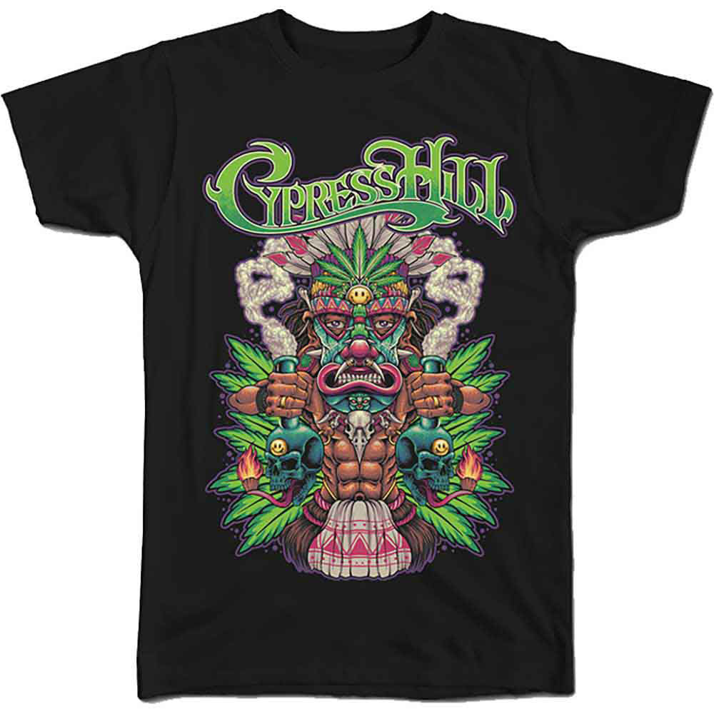 Cypress Hill Tiki Time T-shirt Front