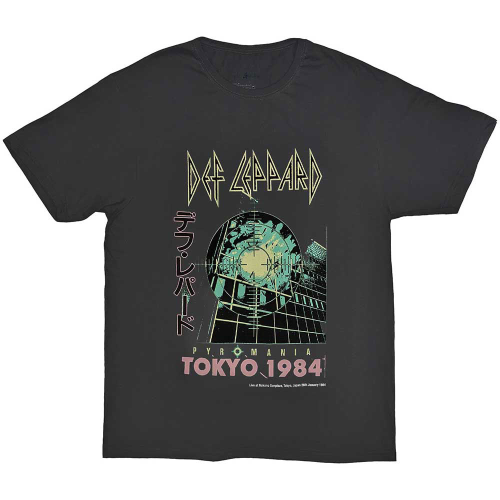 Def Leppard Tokyo T-shirt Front