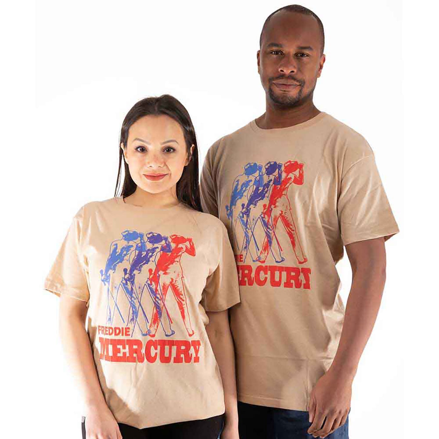 Freddie Mercury Multicolour Photo T-shirt Back