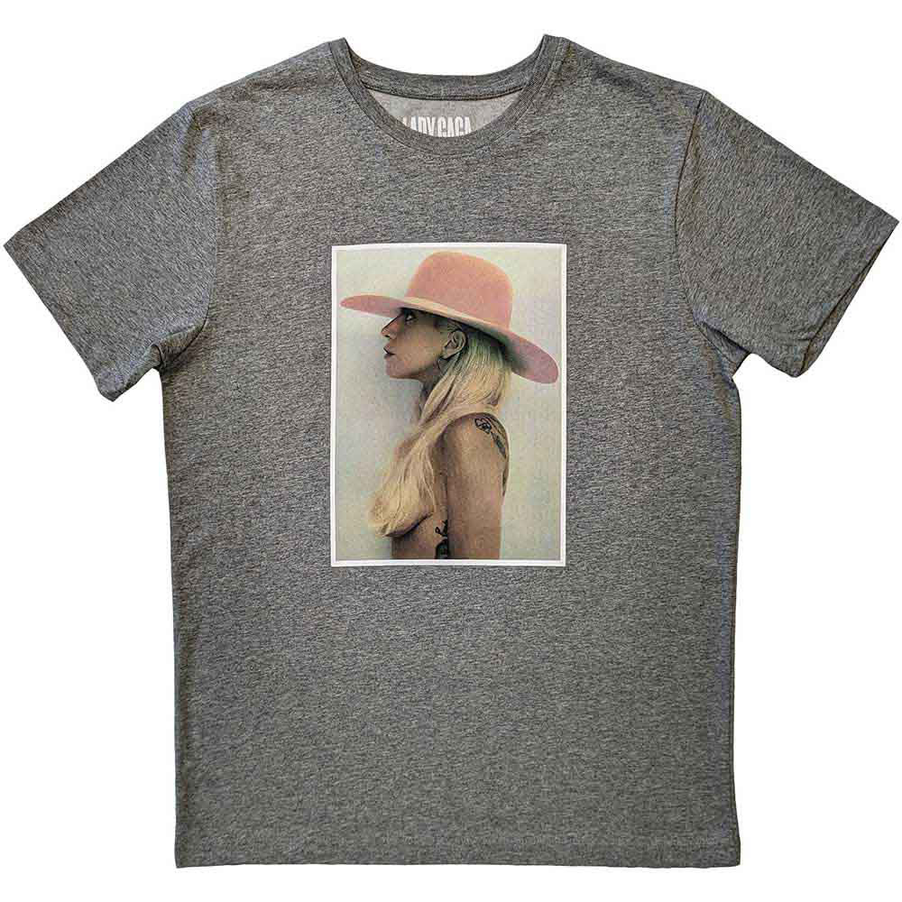 Lady Gaga Pink Hat T-shirt Front