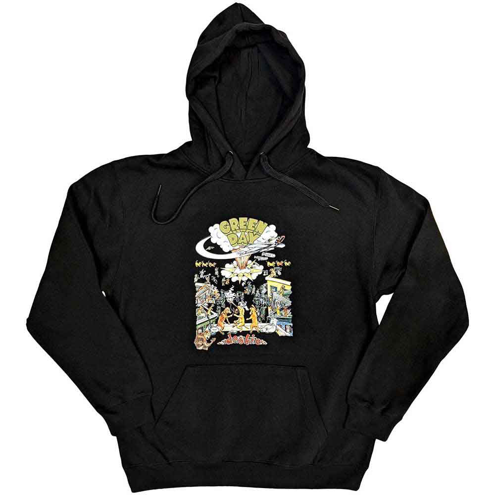 Green Day 1994 Tour Hooded Sweatshirt Front