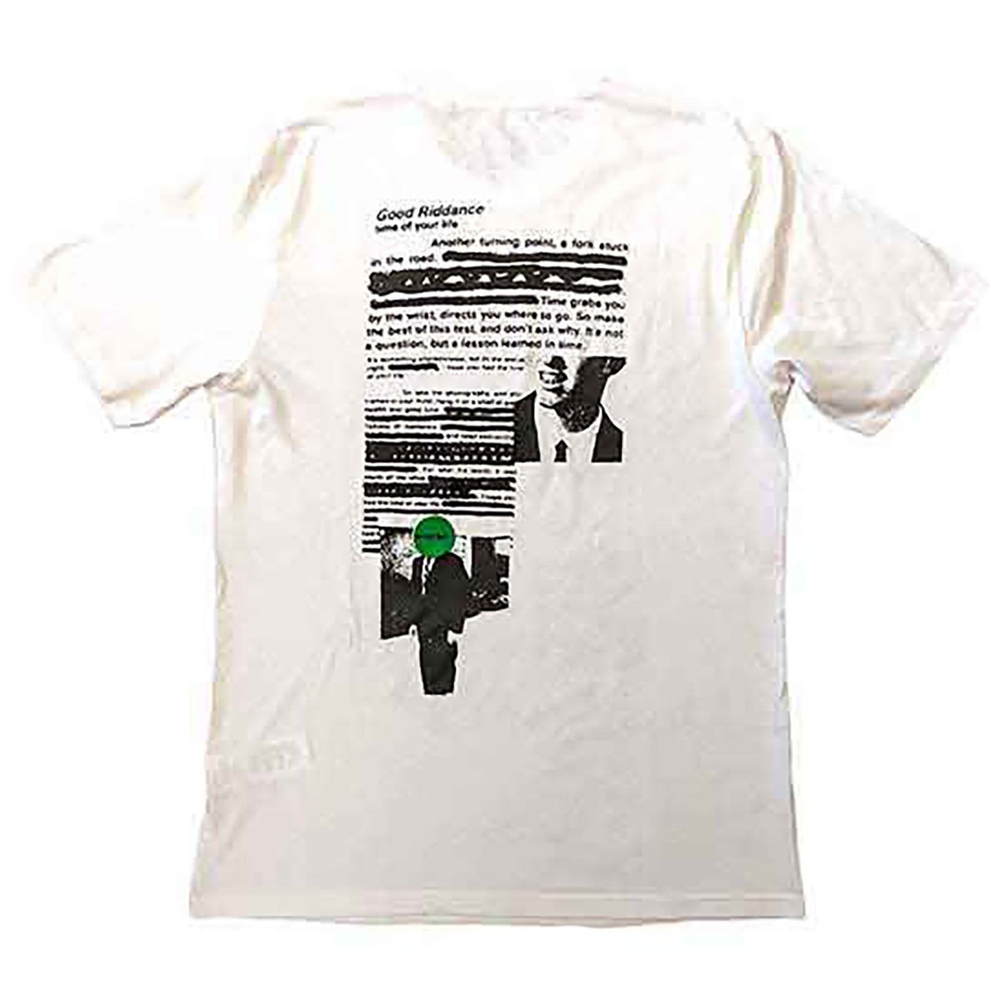 Green Day Good Riddance T-shirt Back