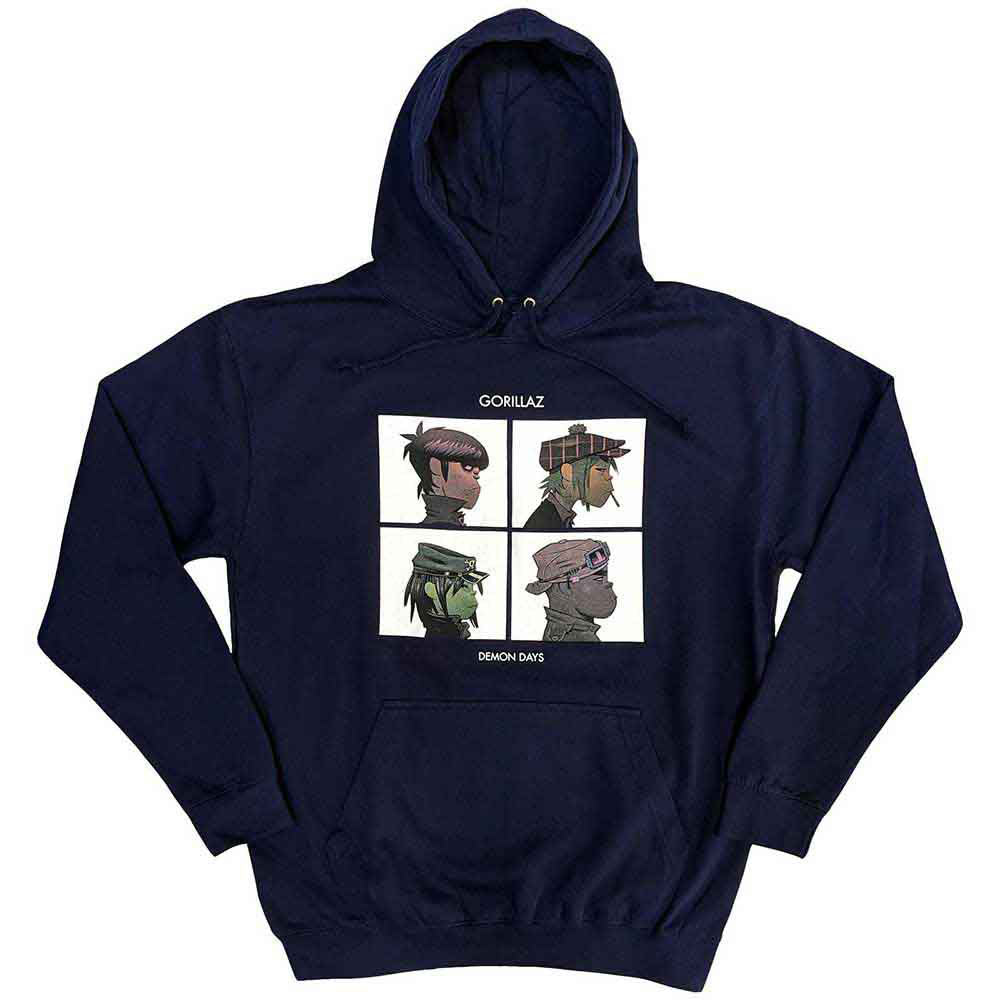 Gorillaz Demon Days Hooded Sweatshirt Front