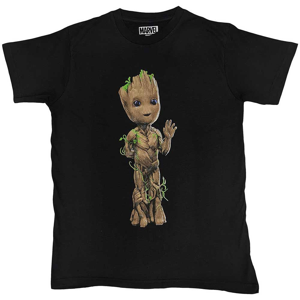 Marvel Comics Guardians Of The Galaxy Groot Wave T-shirt Front