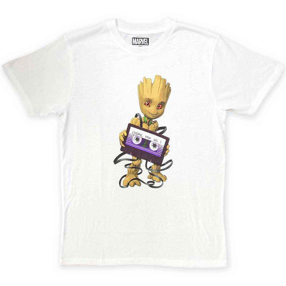 Marvel Comics Guardians Of The Galaxy Cosmic Tape T-shirt Front