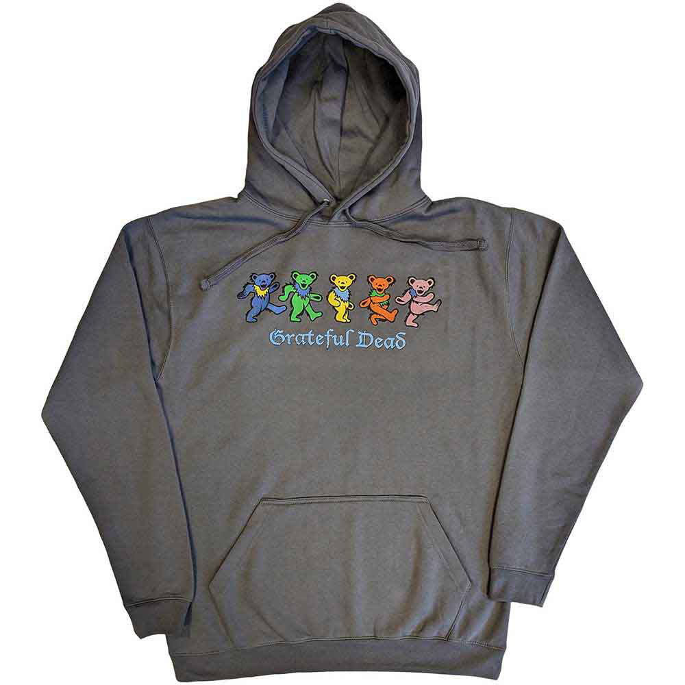 Grateful Dead Dancing Bears Hooded Sweatshirt Front