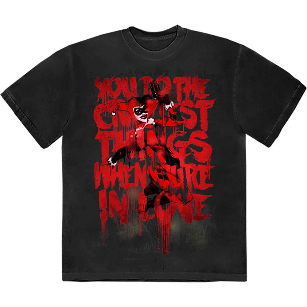 DC Comics Harley Craziest Things T-shirt Front