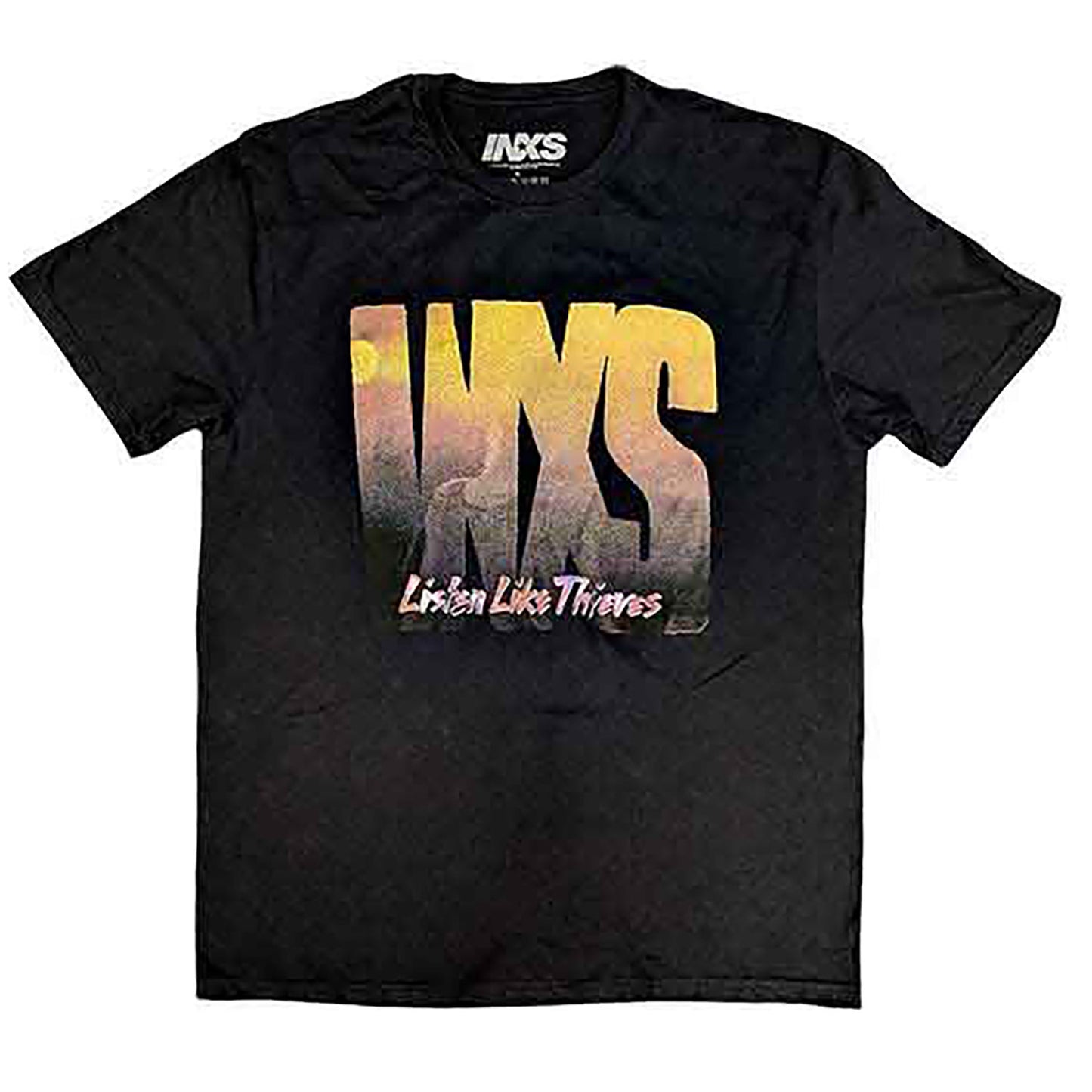 INXS Listen Like Thieves Tour T-shirt Front
